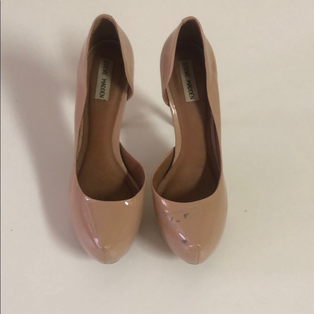 Steve Madden nude heels